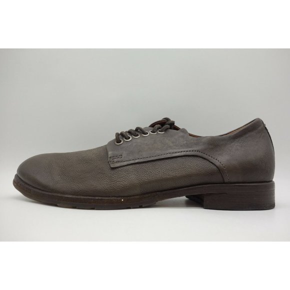 A.S. 98 Brown Leather Dress Casual Lace Up Oxfords Shoes Men\'s 43 / 9.5 - 10 main image 6